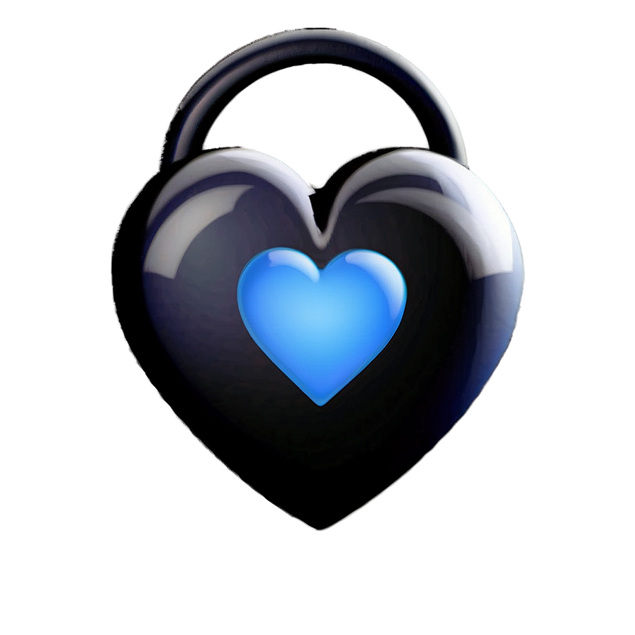 Blue Heart Emoji Png 06202024