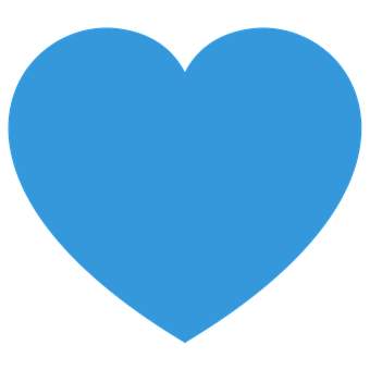 Blue Heart Icon