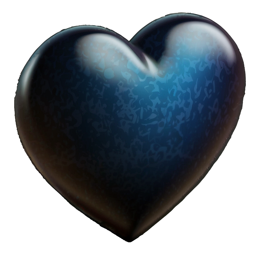 Blue Heart Love Emoji Png 16