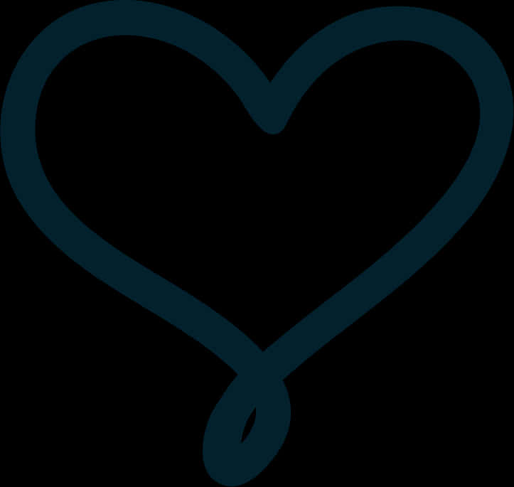 Blue_ Heart_ Outline_ Graphic