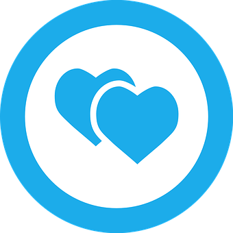 Blue Hearts Icon