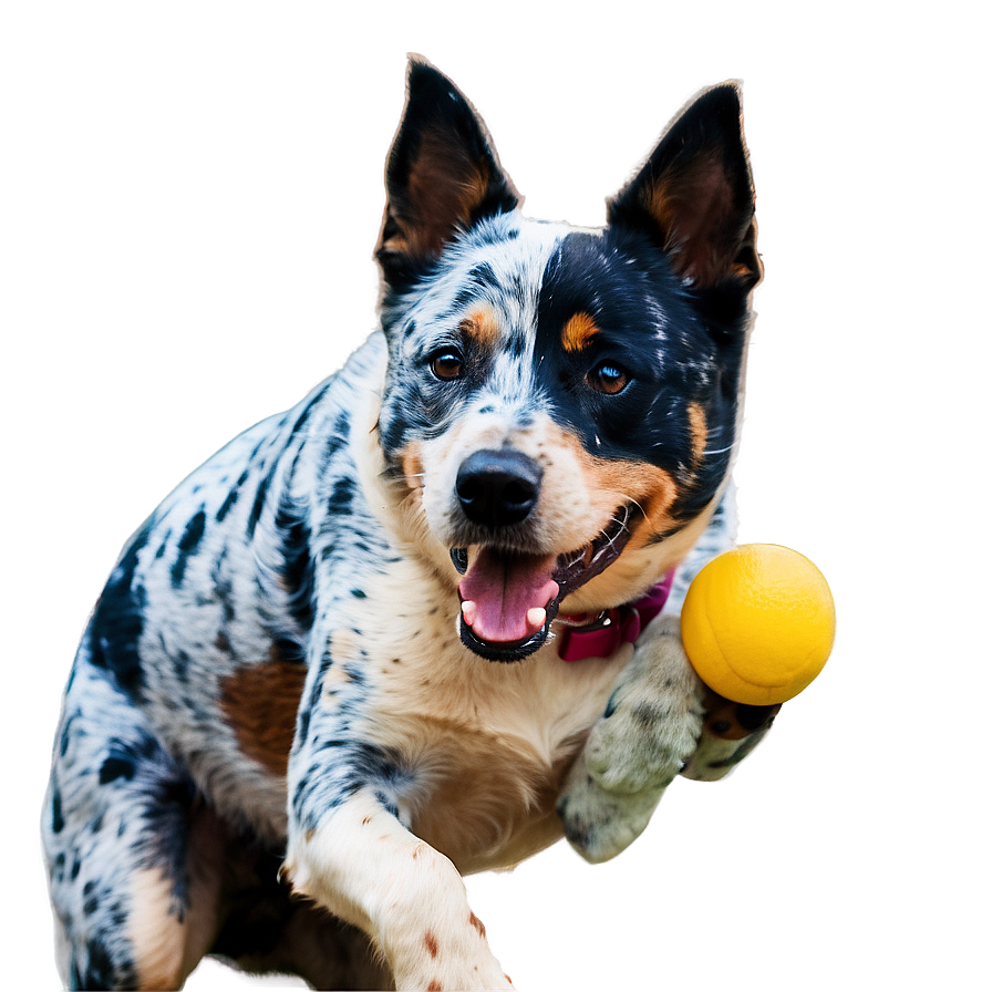 Blue Heeler At Play Png Gio65