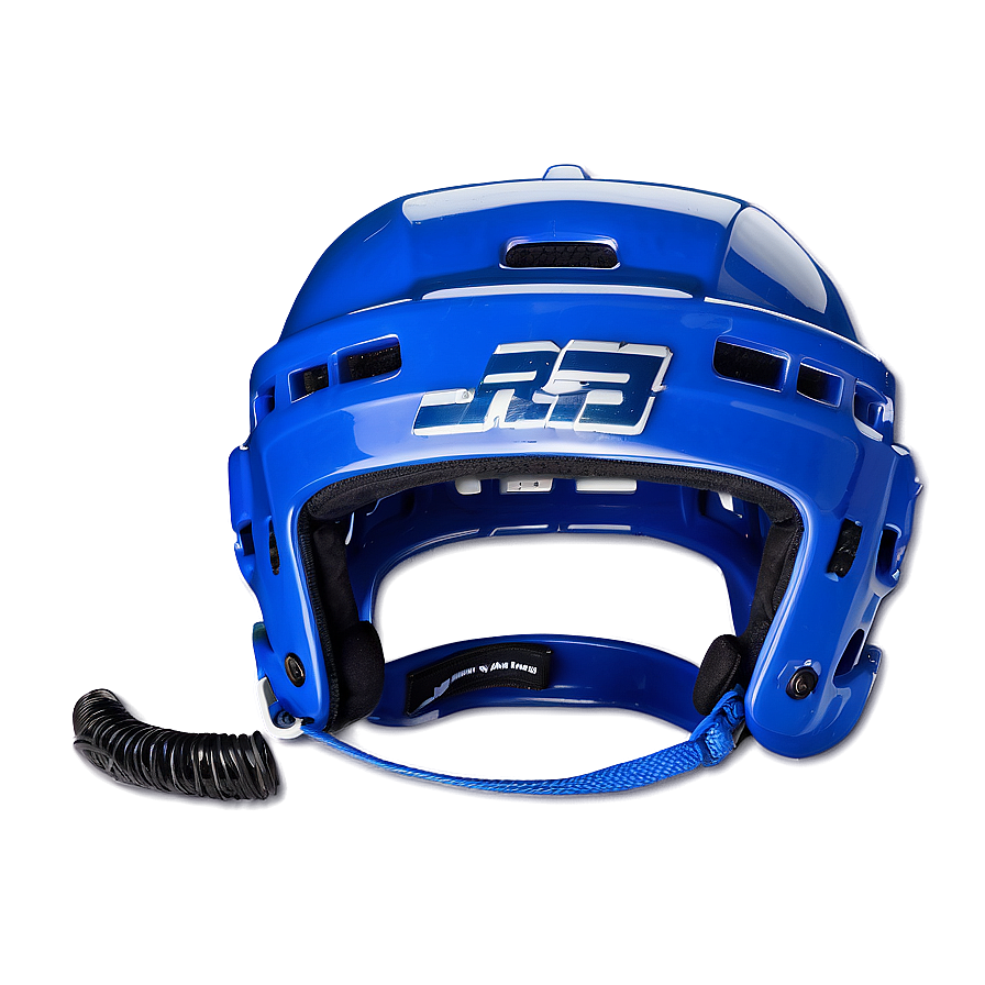 Blue Hockey Helmet Png Ksm81