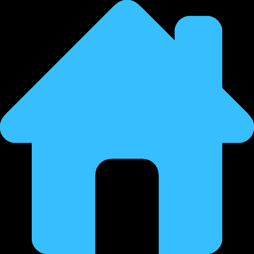 Blue_ Home_ Icon_ Vector