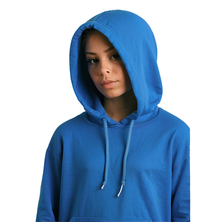 Blue Hoodie Strings Png Wgj