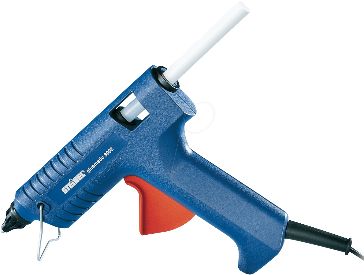 Blue Hot Glue Gun