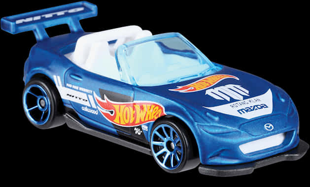 Blue Hot Wheels Nitro Speeder