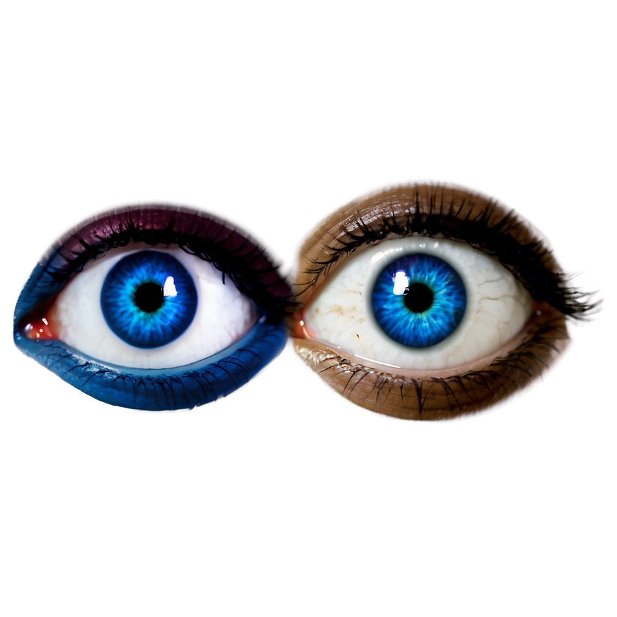 Blue Humanoid Eyes Png Yyp61