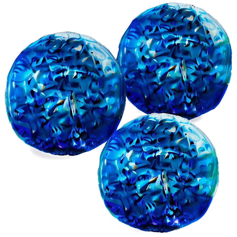 Blue Ice Ball Png 06132024