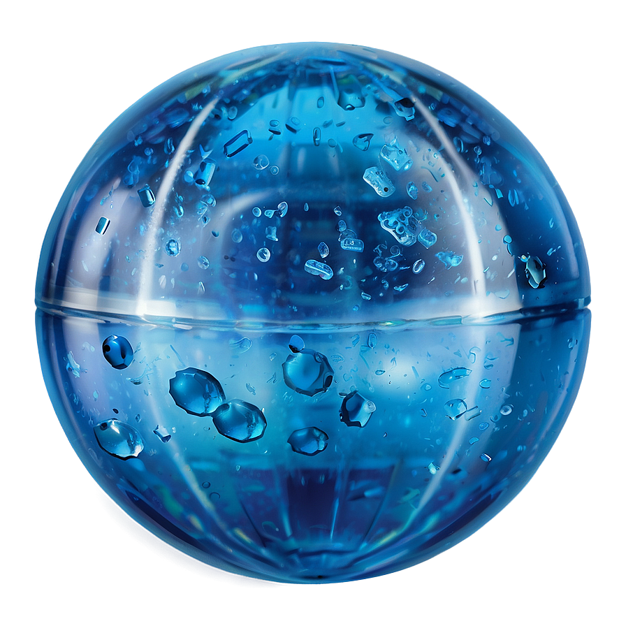 Blue Ice Ball Png 42