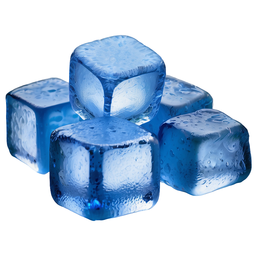 Blue Ice Cube Png Vws14