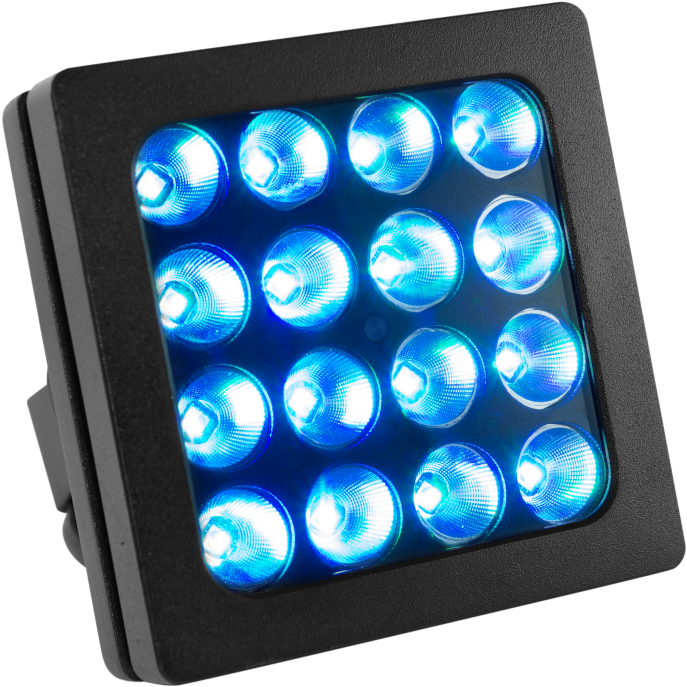 Blue L E D Panel Light