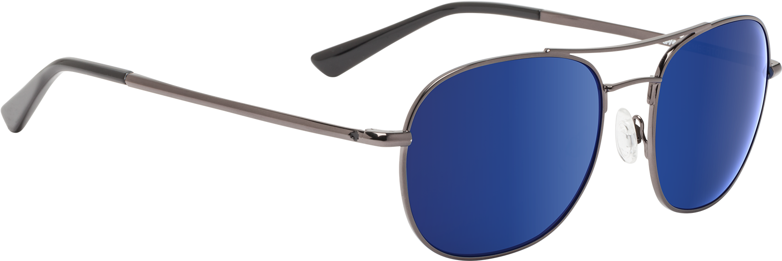 Blue Lens Aviator Sunglasses