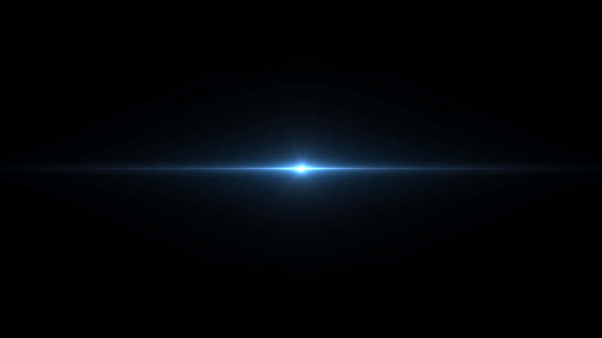 Blue_ Lens_ Flare_ Horizontal