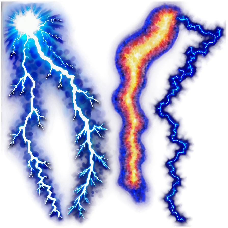 Blue Lightning Effect Png 34