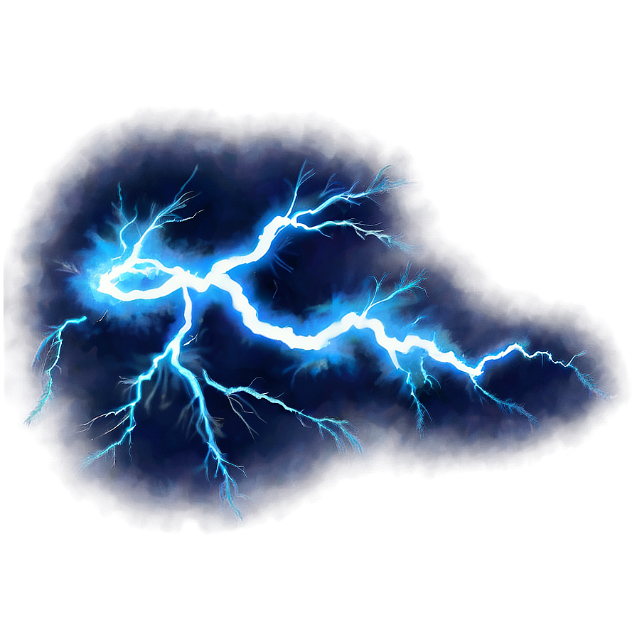 Blue Lightning Fury Png 06202024