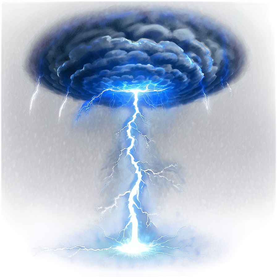 Blue Lightning Vortex Png 84