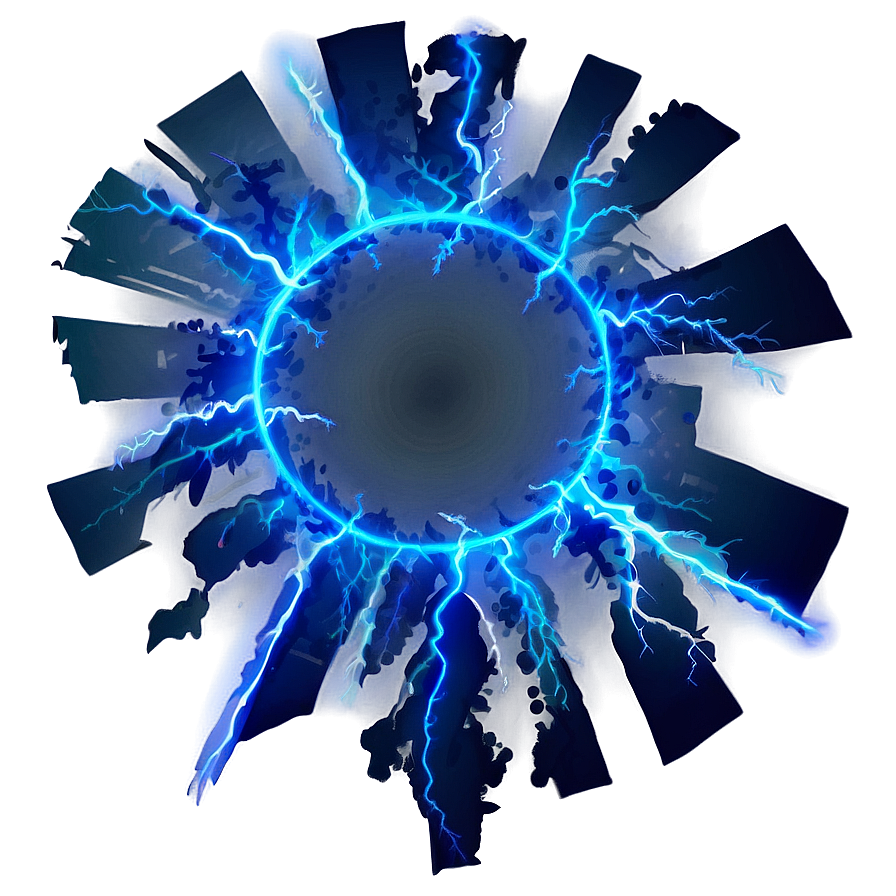 Blue Lightning Vortex Png Yti11