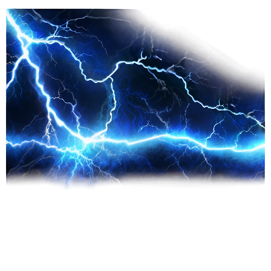 Blue Lightning Wave Png Hoe