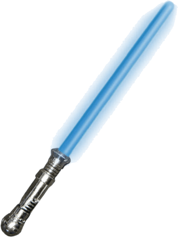 Blue Lightsaber Iconic Sci Fi Weapon