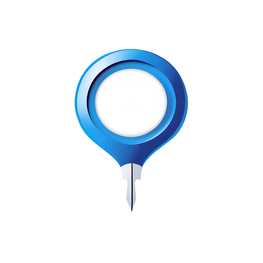 Blue Location Pin Png 64