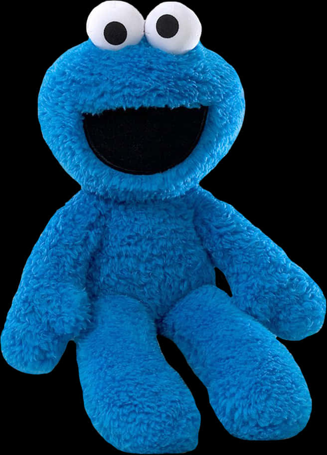 Blue Monster Plush Toy Sesame Street