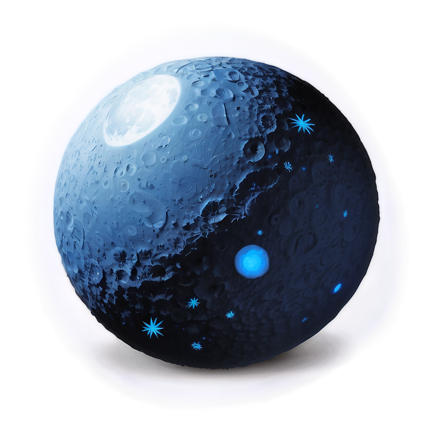 Blue Moon Ball Png Ebn82