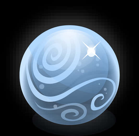 Blue Mystical Orb