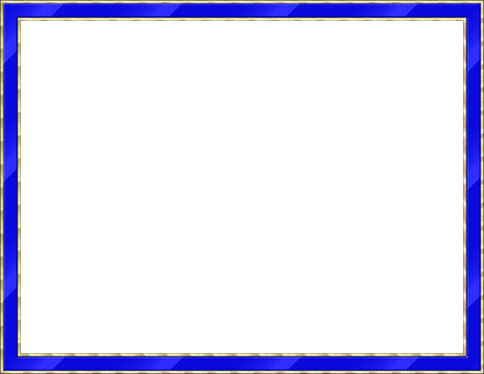 Blue Outlined Black Frame