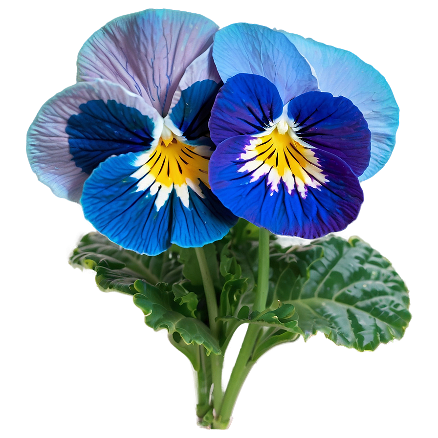 Blue Pansy Png 33