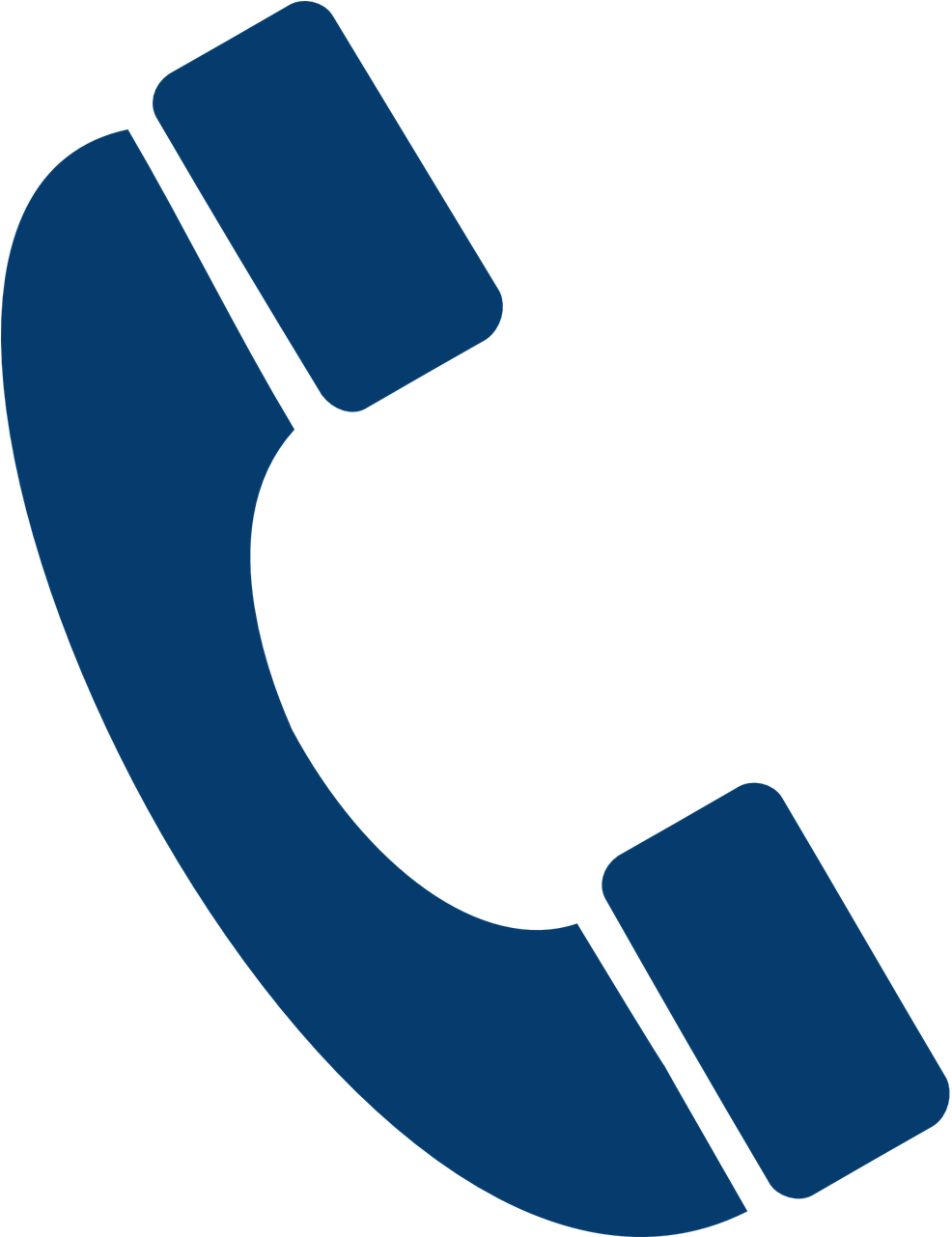 Blue Phone Icon