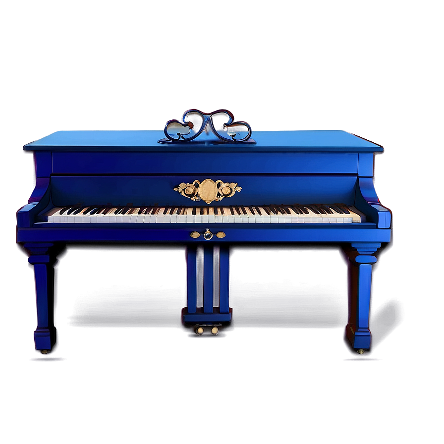 Blue Piano Png 62