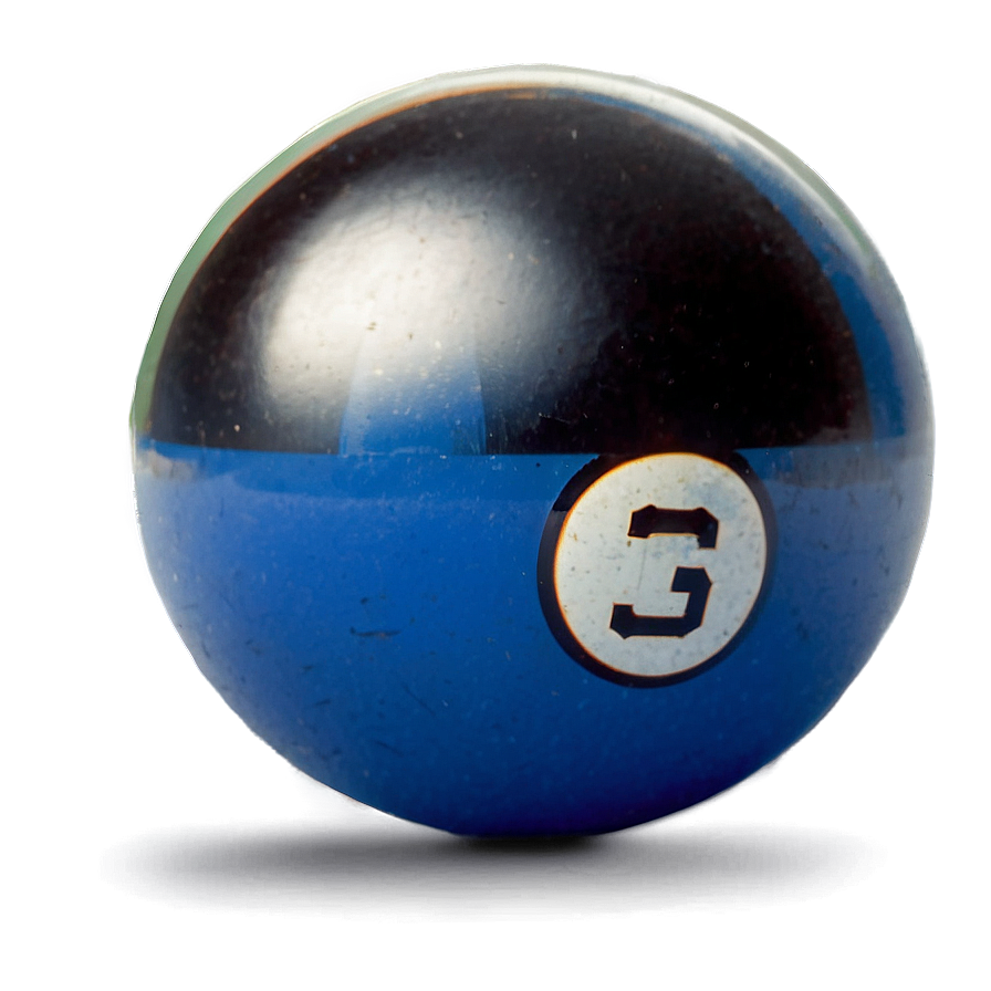 Blue Pool Ball Png 06132024