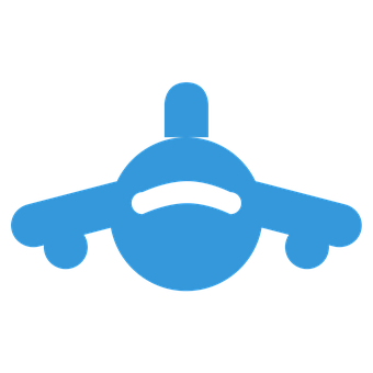 Blue Propeller Icon