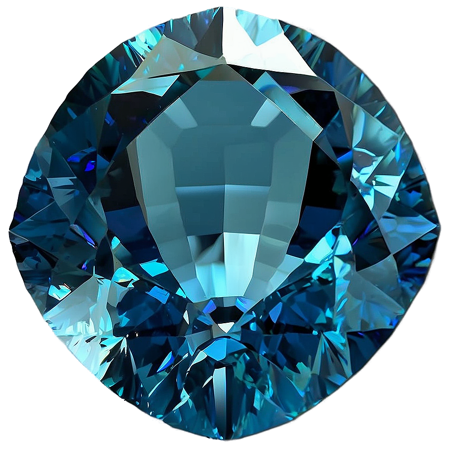 Blue Quartz Gemstone Png Kvr30