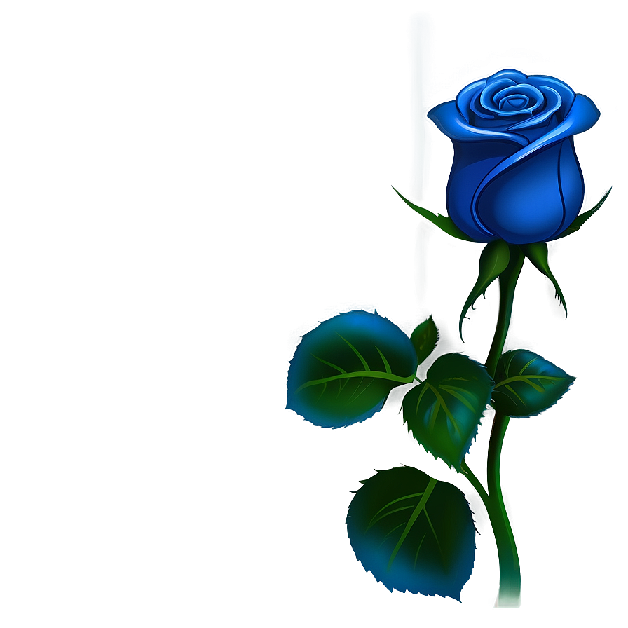 Blue Rose Clipart Png 06202024