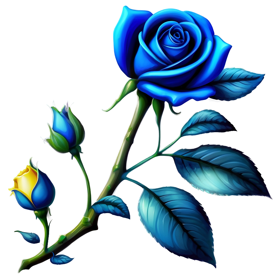 Blue Rose Garden Png Lex91