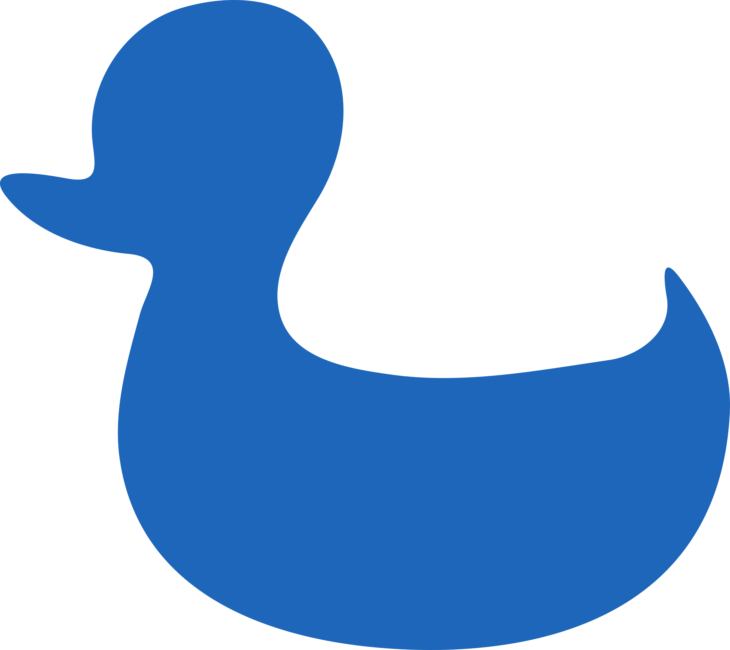 Blue_ Rubber_ Duck_ Silhouette