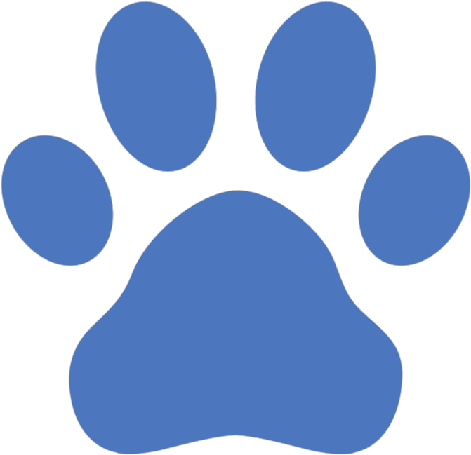 Blue's Clues Paw Print Icon