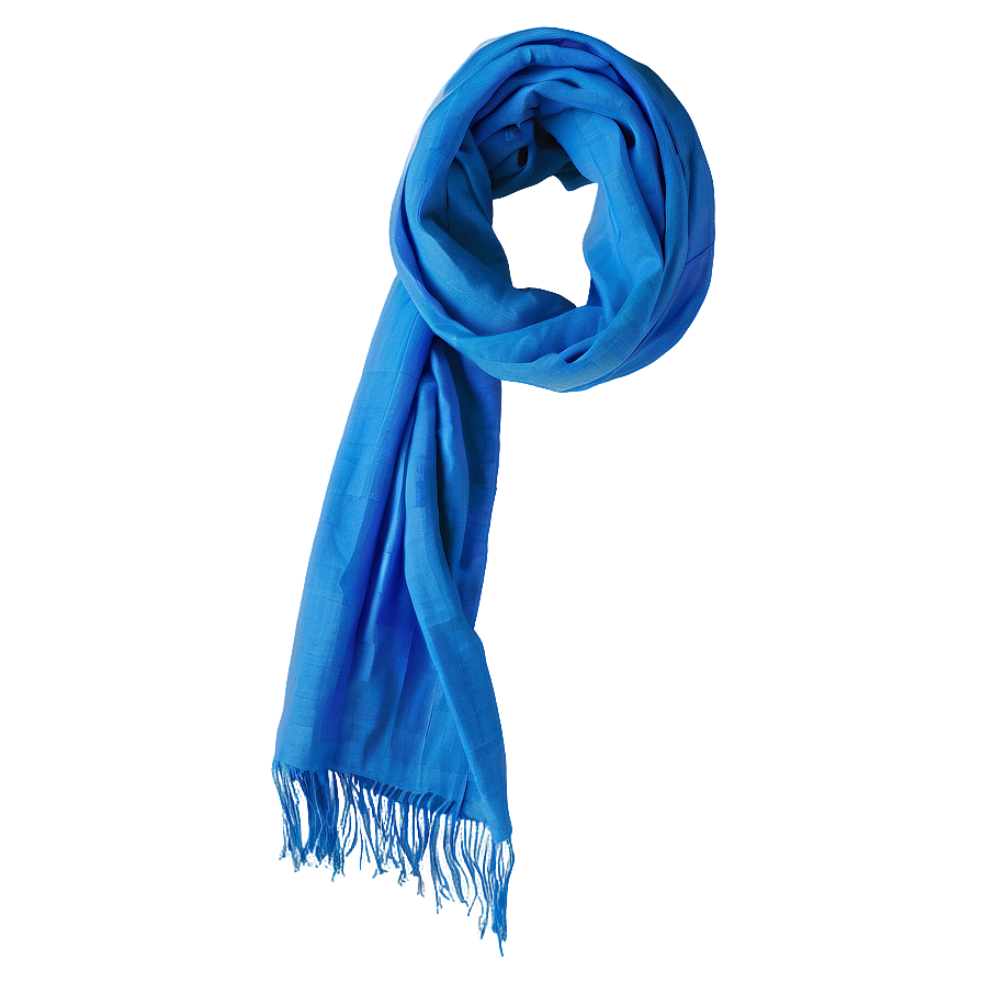 Blue Scarf Png 05252024