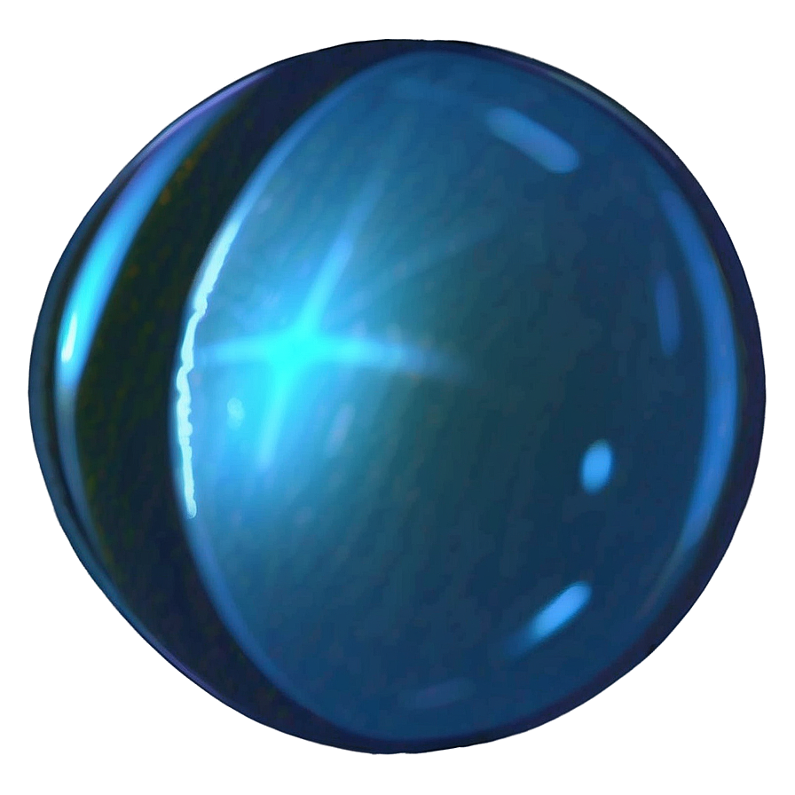 Blue Shiny Sphere Png Aya63