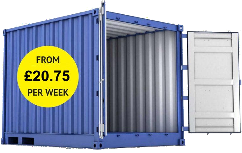 Blue Shipping Container Rental Price