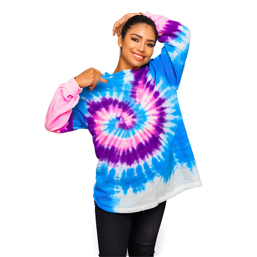 Blue Sky Tie Dye Shirt Png Oqt