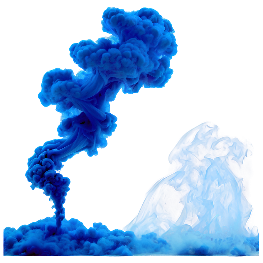 Blue Smoke Effect Png Jis