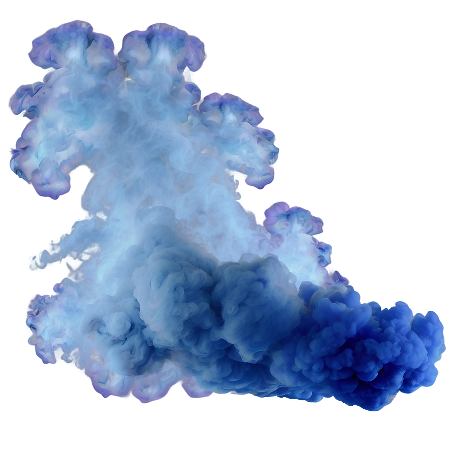 Blue Smoke Fog Png 05232024