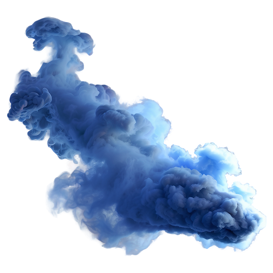 Blue Smoke Storm Png Nro