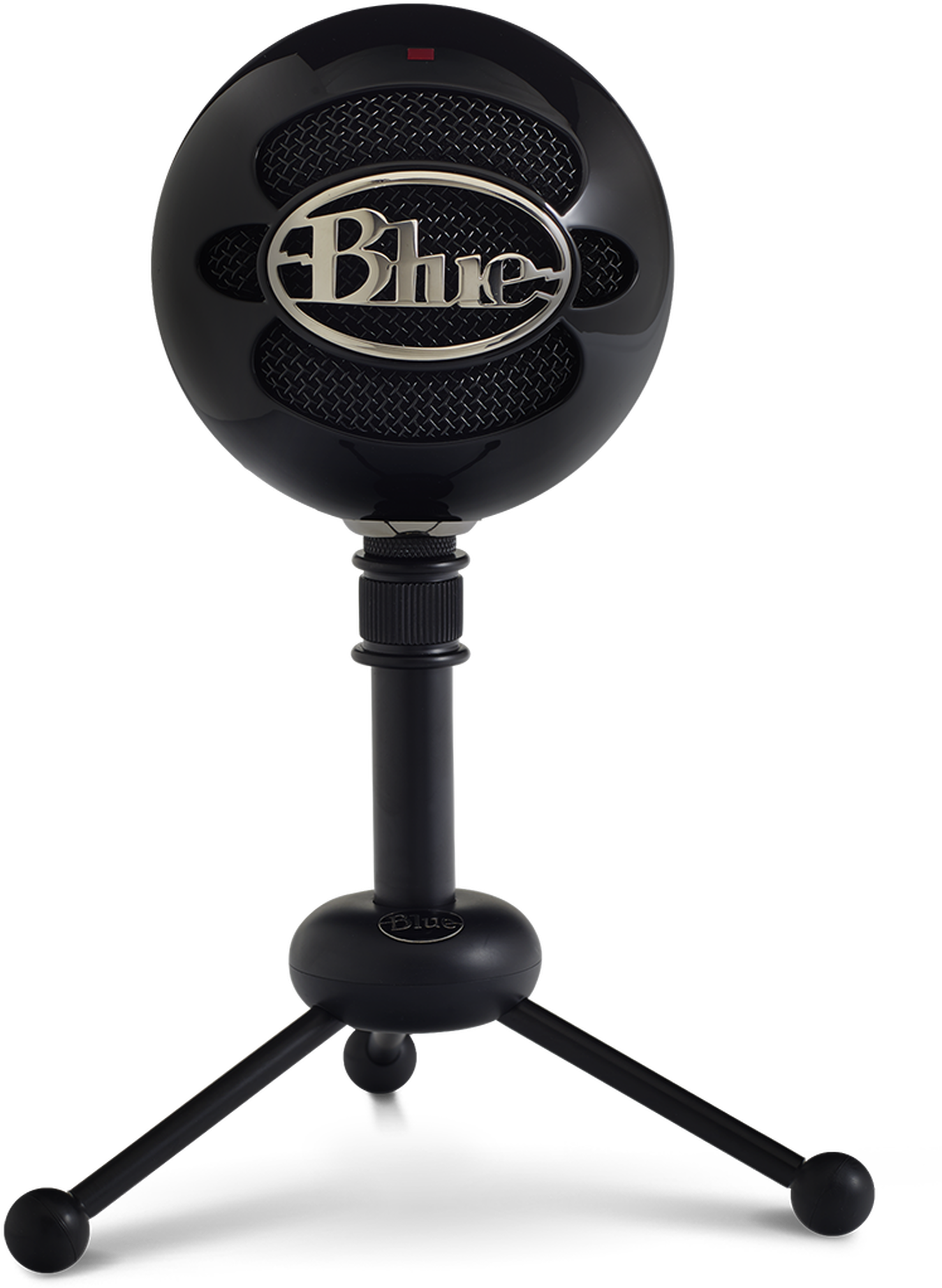 Blue Snowball Microphoneon Stand