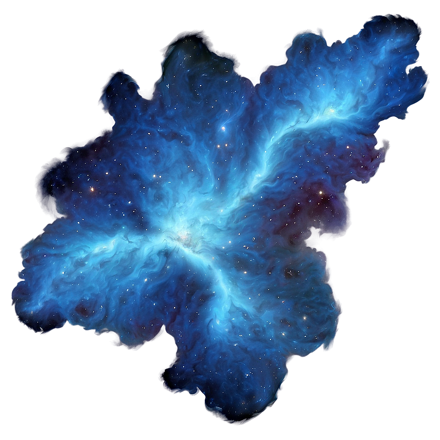 Blue Space Nebula Png Lqs