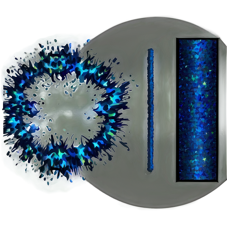 Blue Sparkle Explosion Png 06262024