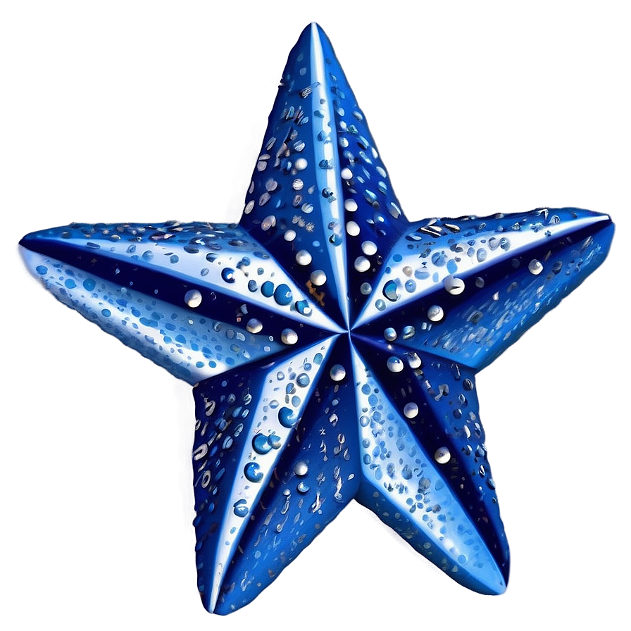 Blue Sparkle Star Png Dub57